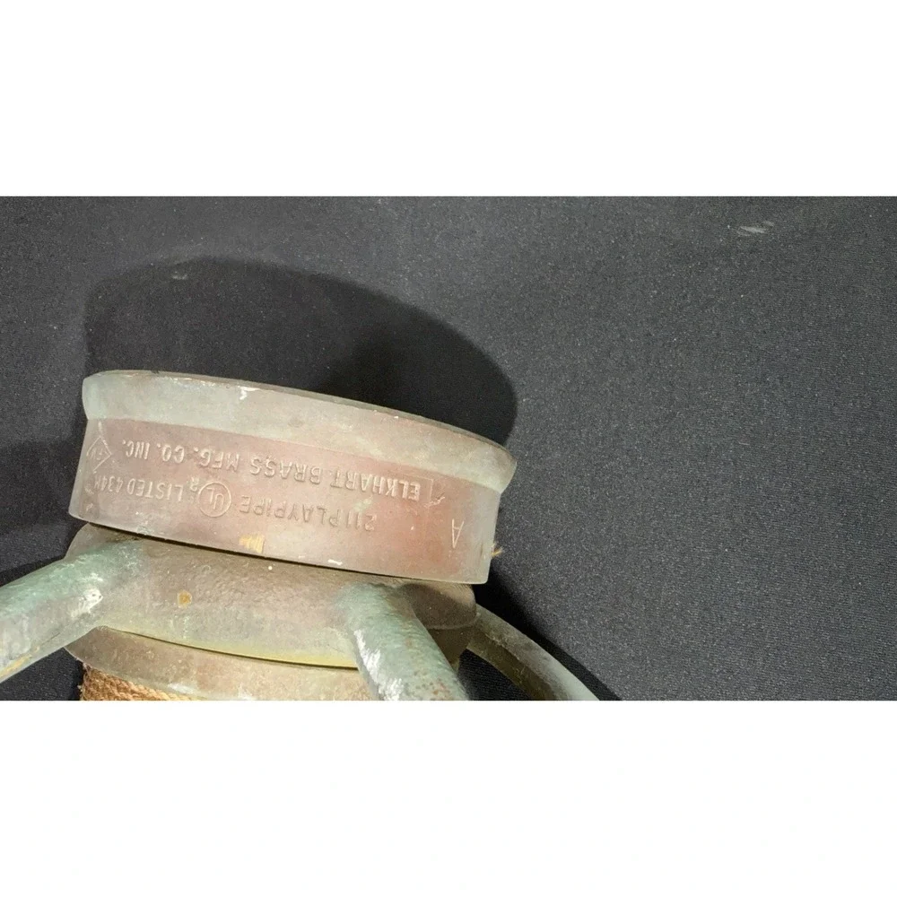 Vintage Elkhart Brass 211 Fire Nozzle Playpipe 30